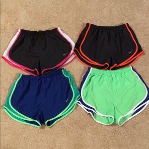 Set of 4 Nike Dri-Fit shorts